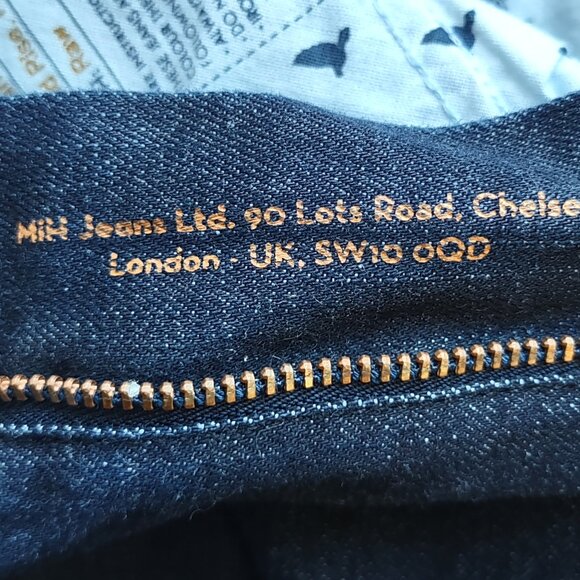 Anthropologie MiH The Marrakesh Mid-Rise Kick Flare Jean Size 26 EUC Boho Chic - Picture 11 of 11